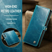 Leather Wallet Case for Samsung Galaxy Z Fold 6/5/4/3 by Habicare