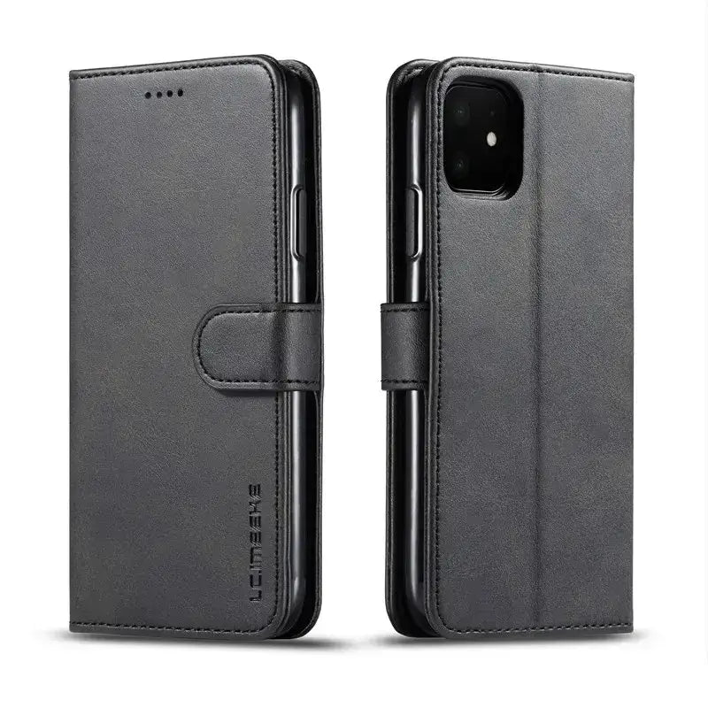 Leather Wallet Flip Case for iPhone 17 Series (available in 5 colours) by Habicare