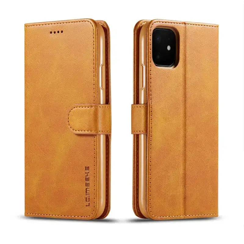 Leather Wallet Flip Case for iPhone 17 Series (available in 5 colours) by Habicare