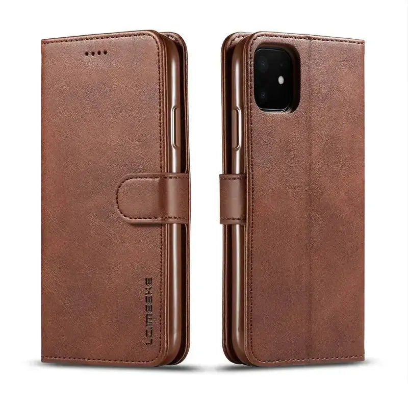 Leather Wallet Flip Case for iPhone 17 Series (available in 5 colours) by Habicare