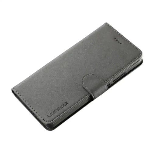 Leather Wallet Flip Case for Samsung Galaxy Series (Gray) by Habicare