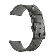 Leather Watch Strap for the Garmin Forerunner 245 (available in 12 colours) by Habicare