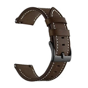 Leather Watch Strap for the Garmin Forerunner Series (22mm) (available in 11 colours) by Habicare