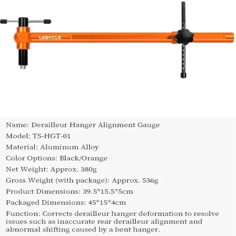 Habicare Bicycle Derailleur Hanger Alignment Tool Bicycle Derailleur Hanger Alignment Tool