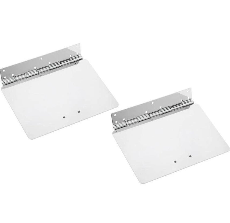 Lectrotab 12x12 S/S Trim Tab Polished - durable stainless steel design for strength and reliability.