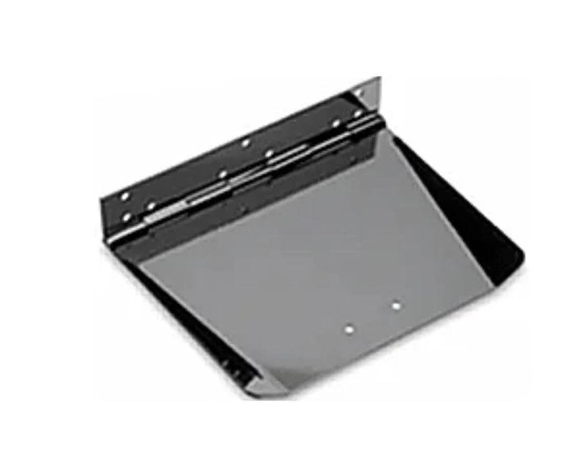 Lectrotab 12x12 S/S Trim Tab Powdercoat - stainless steel trim tab with a polished finish and durable hinge design.