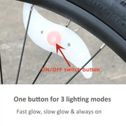 Colorful Waterproof LED Bicycle Spoke Lights by Habicare