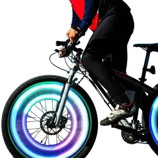 Colorful Waterproof LED Bicycle Spoke Lights by Habicare