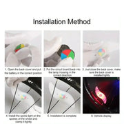 Colorful Waterproof LED Bicycle Spoke Lights by Habicare