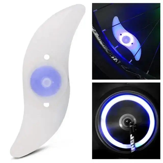 Colorful Waterproof LED Bicycle Spoke Lights by Habicare