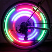 Colorful Waterproof LED Bicycle Spoke Lights by Habicare