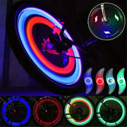 Colorful Waterproof LED Bicycle Spoke Lights by Habicare