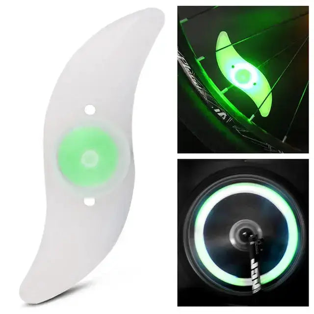 Colorful Waterproof LED Bicycle Spoke Lights by Habicare