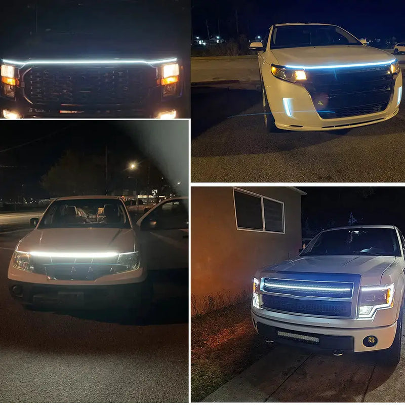 LED Car Hood Light Strip (different colours & sizes available) by Habicare