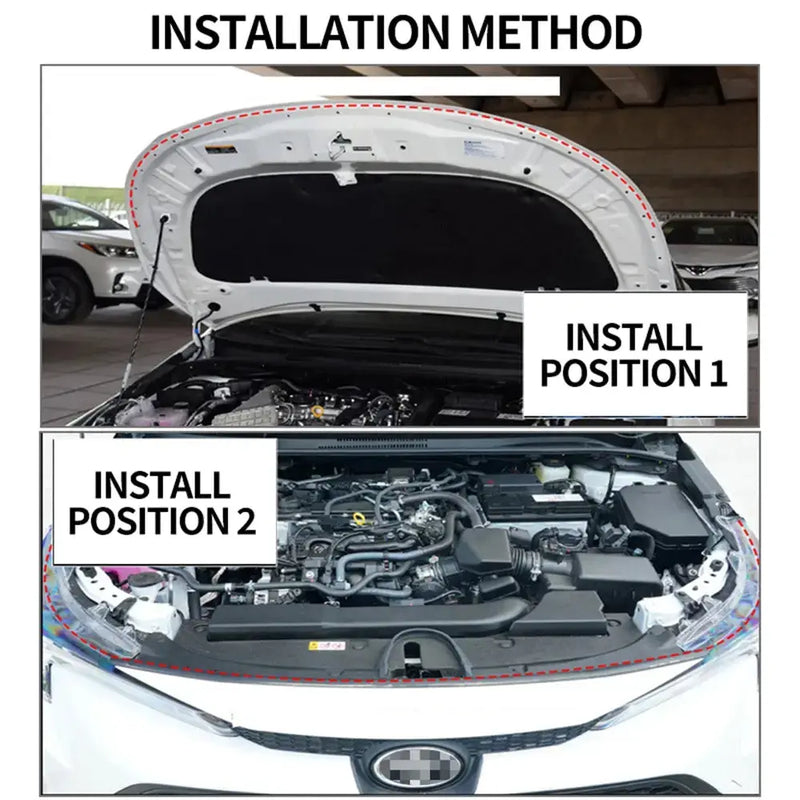 LED Car Hood Light Strip (different colours & sizes available) by Habicare