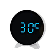 LED Digital Alarm Clock – Adjustable Brightness, Dual Alarms, Date & Temperature Display by Habicare