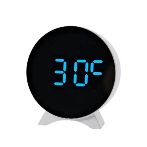 LED Digital Alarm Clock – Adjustable Brightness, Dual Alarms, Date & Temperature Display by Habicare