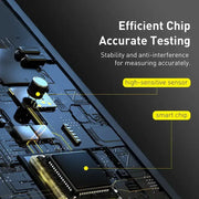 LED Display Automatic Alcohol Tester – Professional Rechargeable Breathalyzer by Habicare