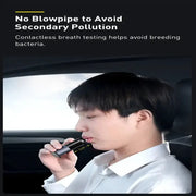 LED Display Automatic Alcohol Tester – Professional Rechargeable Breathalyzer by Habicare