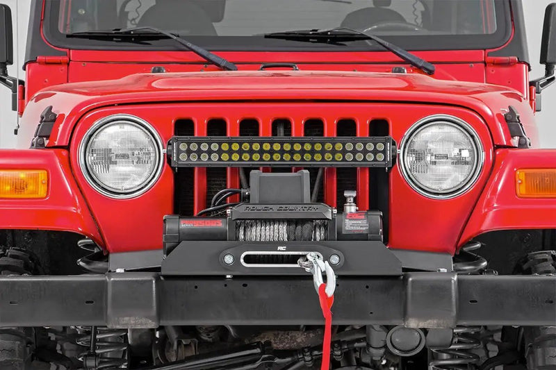 Winch Mounting Plate Jeep Wrangler TJ (97-06)/Wrangler Unlimited (04-06) by Magwarehouse.com