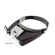 LED Headband Magnifier Glasses by Habicare