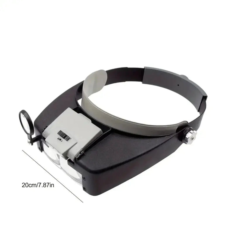 LED Headband Magnifier Glasses by Habicare
