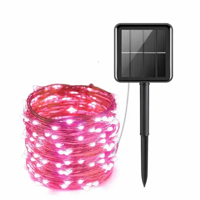 LED Solar Fairy String Lights (7m/12m/22m/32m) by Habicare