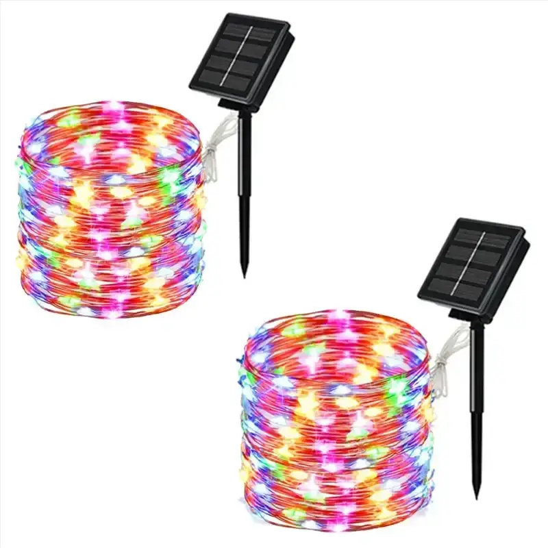 LED Solar Fairy String Lights (7m/12m/22m/32m) by Habicare
