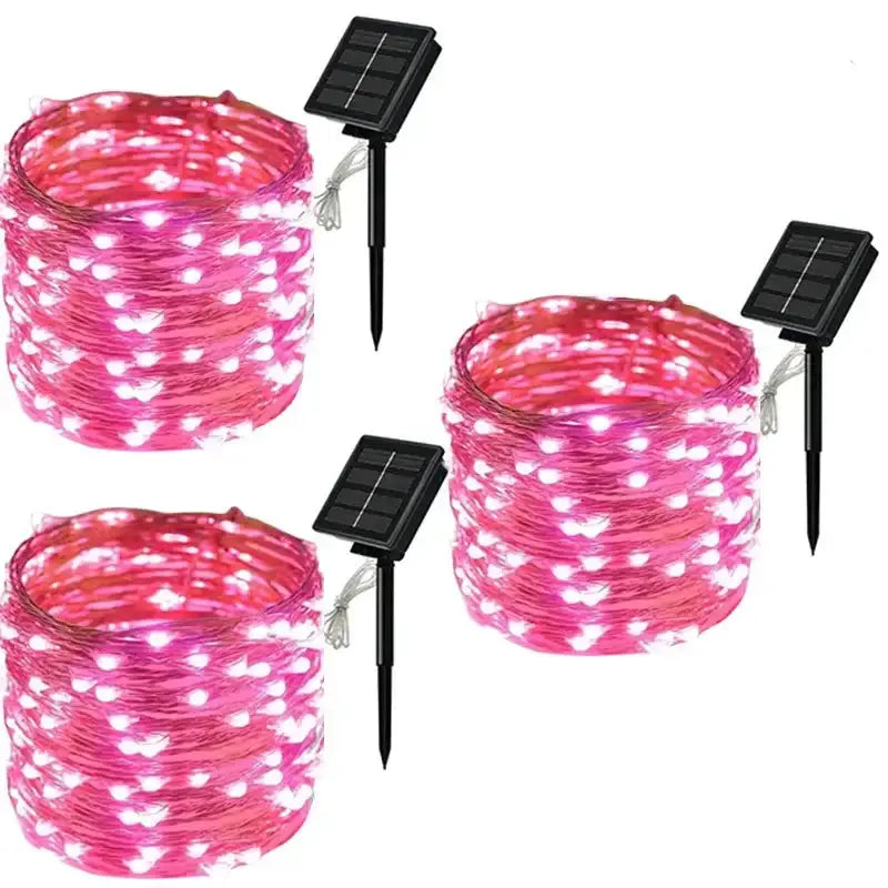 LED Solar Fairy String Lights (7m/12m/22m/32m) by Habicare