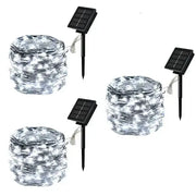 LED Solar Fairy String Lights (7m/12m/22m/32m) by Habicare