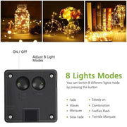LED Solar Fairy String Lights (7m/12m/22m/32m) by Habicare