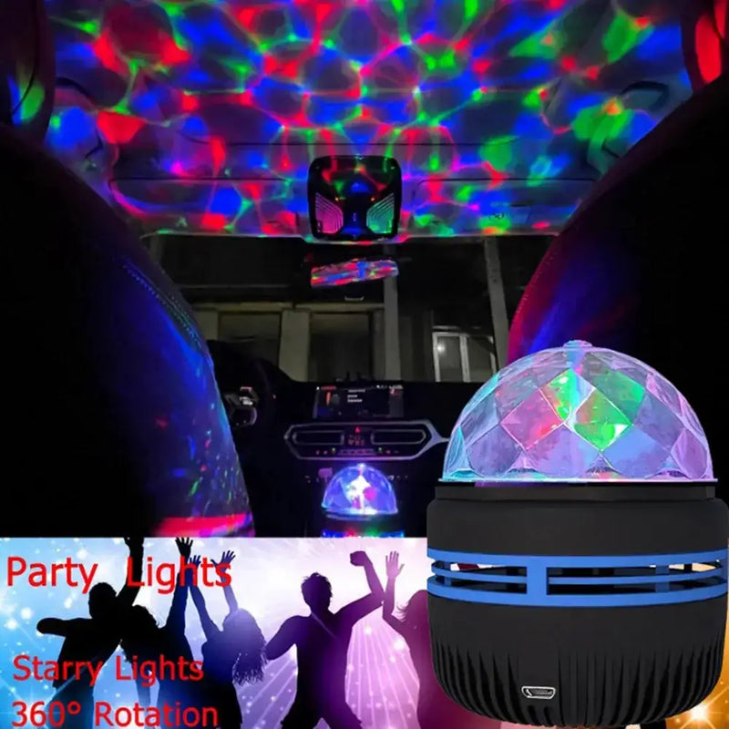 Rotating LED Starry Sky Projector Night Light by Habicare