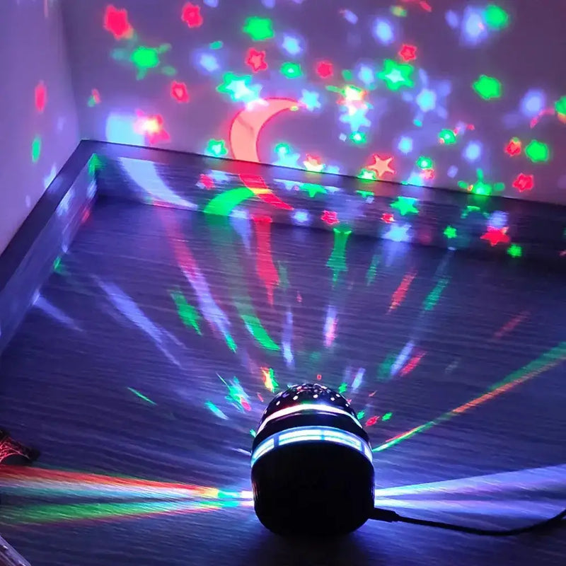 Rotating LED Starry Sky Projector Night Light by Habicare
