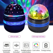Rotating LED Starry Sky Projector Night Light by Habicare