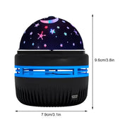 Rotating LED Starry Sky Projector Night Light by Habicare