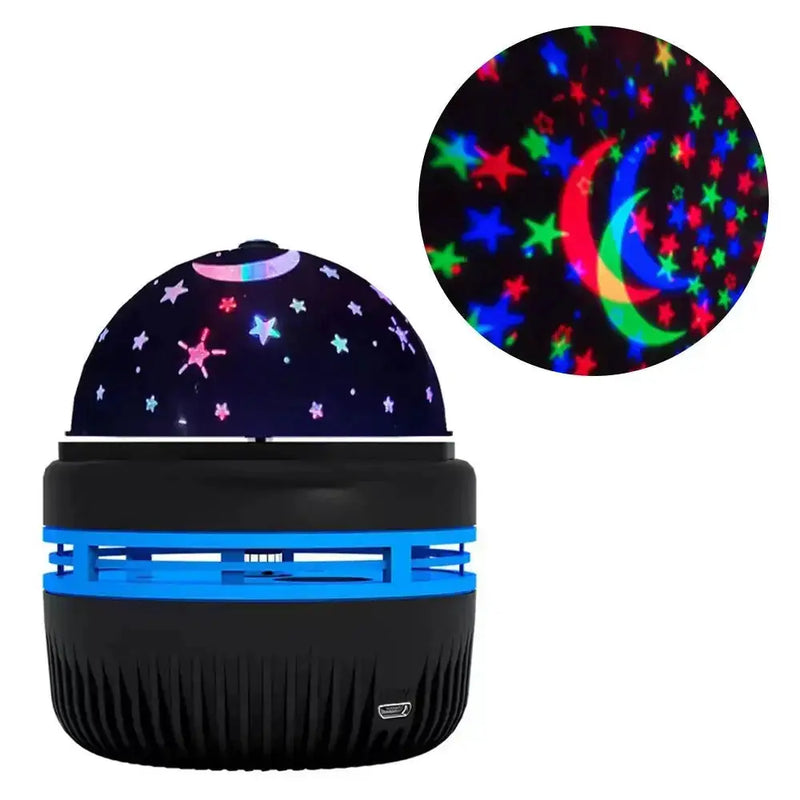 Rotating LED Starry Sky Projector Night Light by Habicare