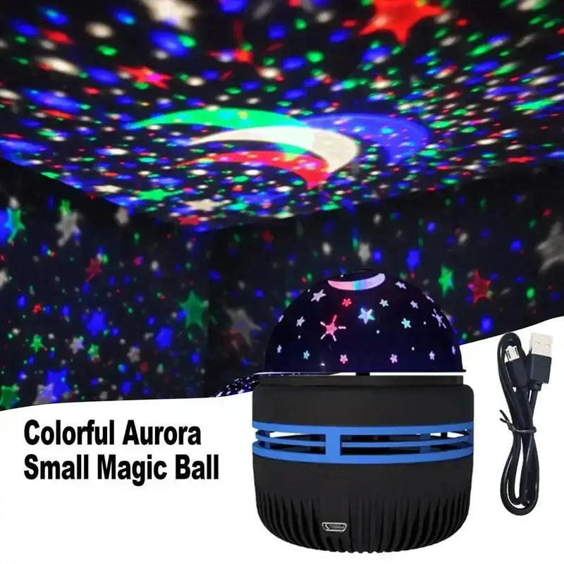 Rotating LED Starry Sky Projector Night Light by Habicare