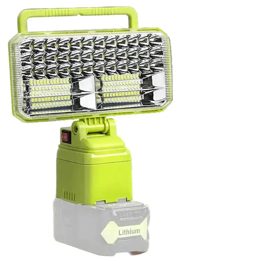 Cordless 4200LM LED Work Light Compatible with 18V Battery, USB & Type-C Floodlight Tool Only by Habicare