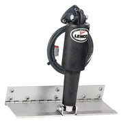 Lenco 4" X 12" Trim Tab Kit - w LED Indicators showcasing the electric ballscrew designed rams for boat performance.