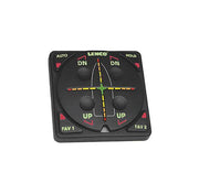 Lenco Auto Glide 12"X12" Trim Tab Kit control panel showing directional buttons and function indicators.