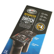 Lenco LED Up/Down Switch Limited Depth Mounting with integrated trim tab switch kit features and design.