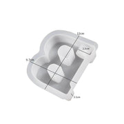 Alphabet Letter Moulds - Candle Holder - Individual - Large by Resin Art NZ