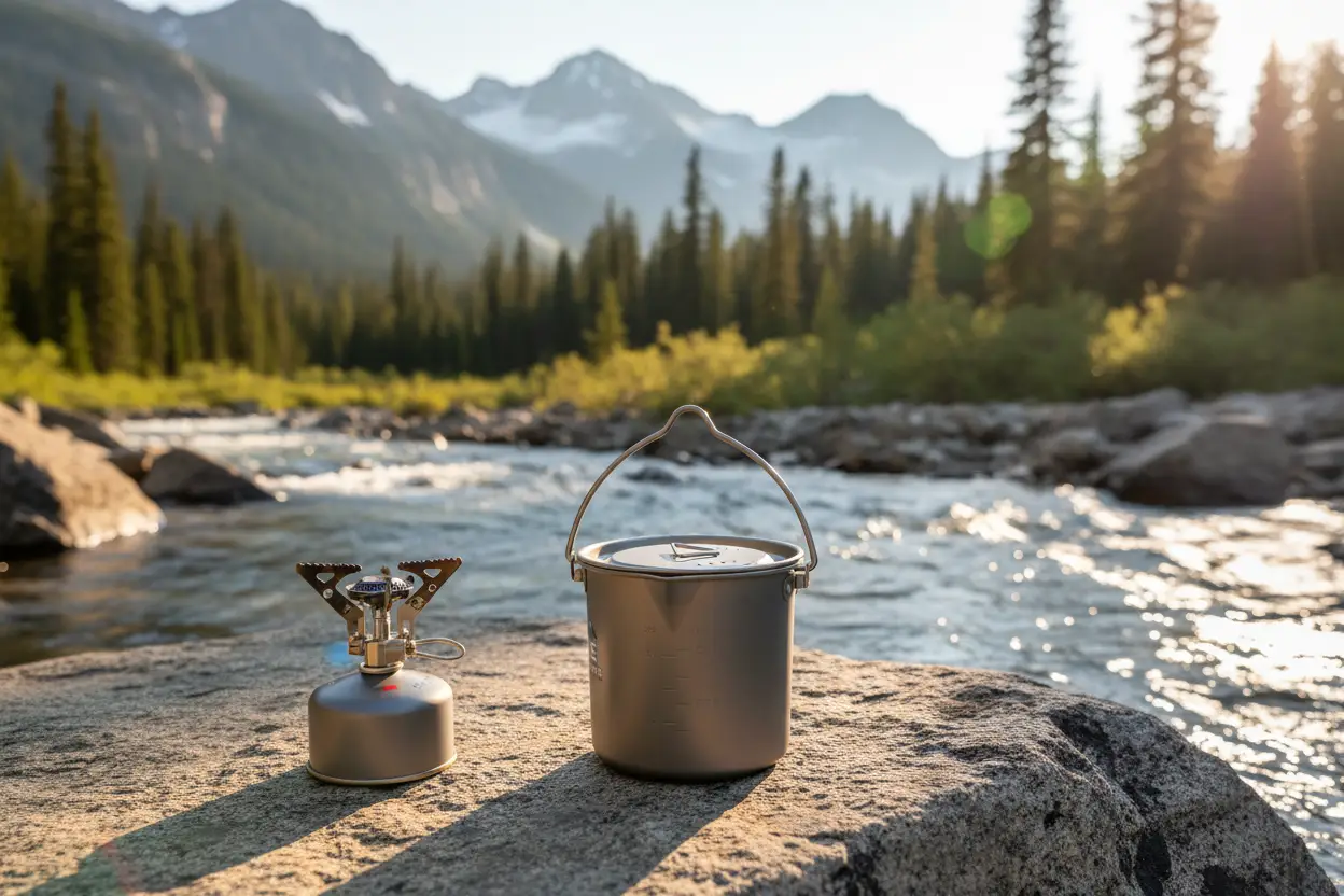 MSE Outfitters Titanium Pot 750ml | Ultralight Camp Cookware by Mead's Supply & Equipment Outfitters limited