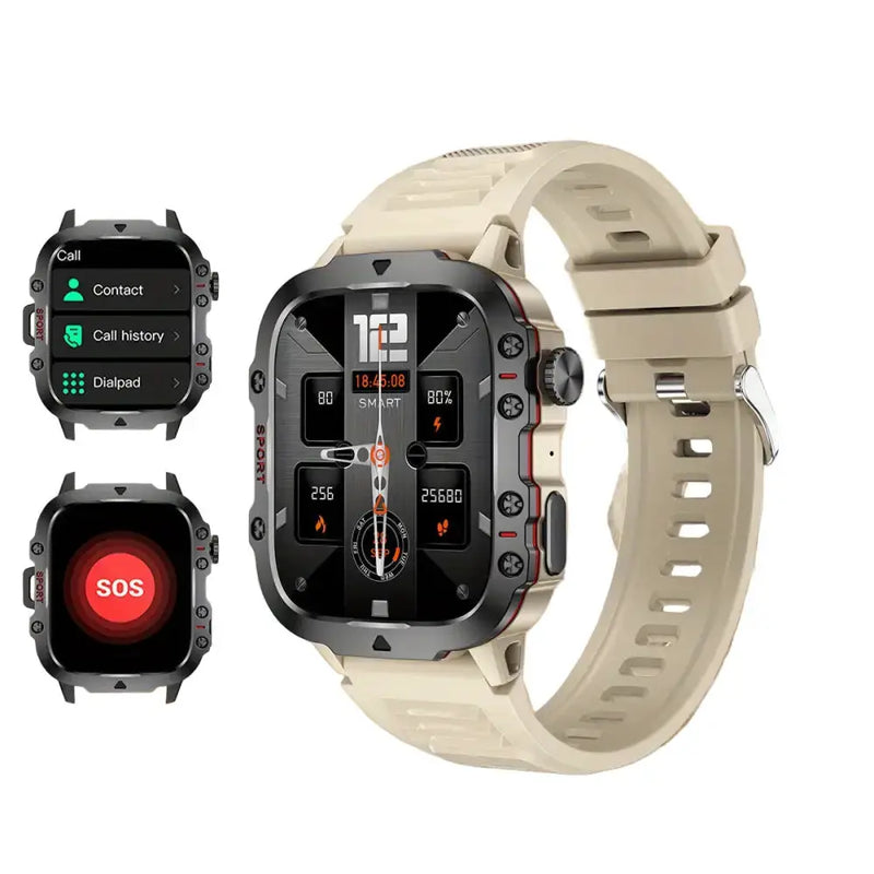 LIGE Casual Smart Watch – Voice Assistant (2 colours available) by Habicare