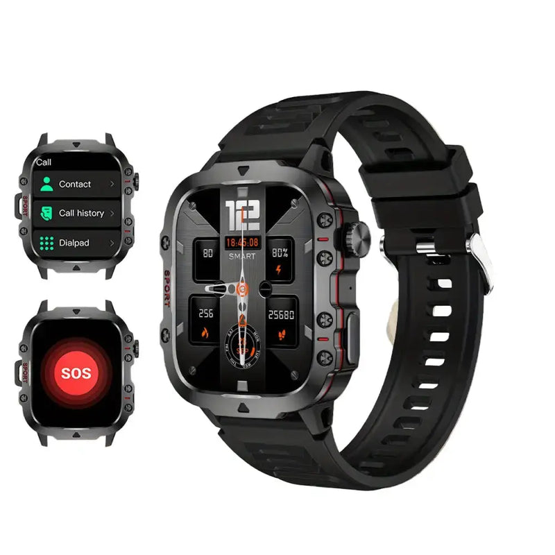 LIGE Casual Smart Watch – Voice Assistant (2 colours available) by Habicare