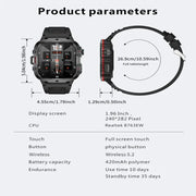 LIGE Casual Smart Watch – Voice Assistant (2 colours available) by Habicare