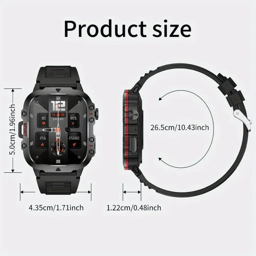 LIGE Casual Smart Watch – Voice Assistant (2 colours available) by Habicare