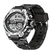 LIGE Men's Digital Sports Watch – LED Display, Quartz Movement, Stopwatch (4 designs available) by Habicare