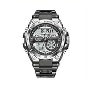 LIGE Men's Digital Sports Watch – LED Display, Quartz Movement, Stopwatch (4 designs available) by Habicare