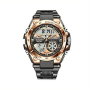 LIGE Men's Digital Sports Watch – LED Display, Quartz Movement, Stopwatch (4 designs available) by Habicare